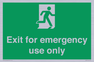 SB415: emergency exit only