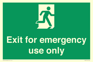 SB415: emergency exit only