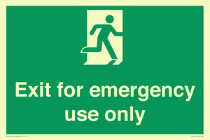 SB415: emergency exit only