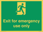 SB415: emergency exit only