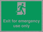 SB415: emergency exit only
