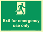 SB415: emergency exit only