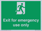 SB415: emergency exit only