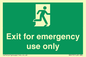 SB415: emergency exit only