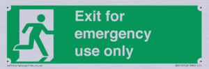 SB415: emergency exit only