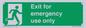 SB415: emergency exit only