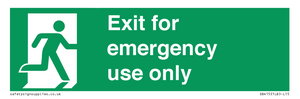 SB415: emergency exit only