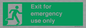 SB415: emergency exit only