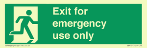 SB415: emergency exit only