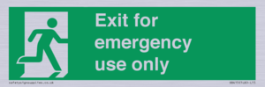 SB415: emergency exit only
