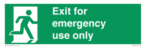 SB415: emergency exit only