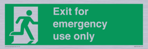 SB415: emergency exit only