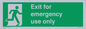 SB415: emergency exit only