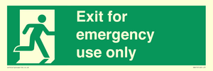 SB415: emergency exit only