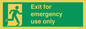 SB415: emergency exit only