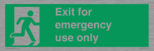 SB415: emergency exit only
