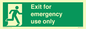 SB415: emergency exit only