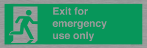SB415: emergency exit only