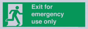 SB415: emergency exit only