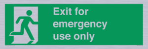 SB415: emergency exit only
