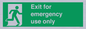 SB415: emergency exit only