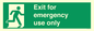 SB415: emergency exit only