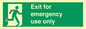 SB415: emergency exit only