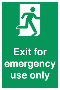 SB415: emergency exit only