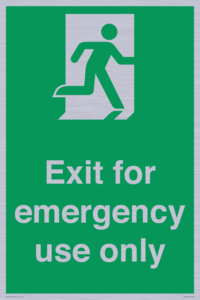 SB415: emergency exit only