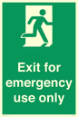 SB415: emergency exit only