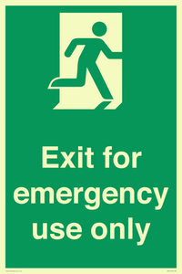 SB415: emergency exit only
