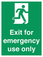 SB415: emergency exit only