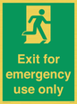 SB415: emergency exit only