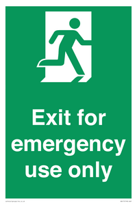 SB415: emergency exit only