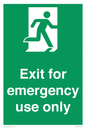 SB415: emergency exit only