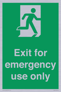 SB415: emergency exit only