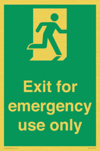 SB415: emergency exit only