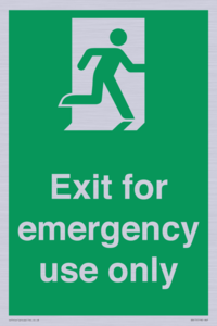 SB415: emergency exit only