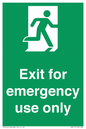 SB415: emergency exit only