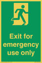 SB415: emergency exit only