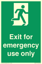 SB415: emergency exit only