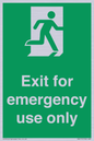 SB415: emergency exit only