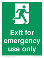 SB415: emergency exit only