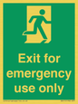 SB415: emergency exit only