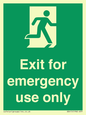 SB415: emergency exit only