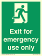 SB415: emergency exit only