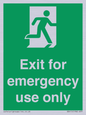 SB415: emergency exit only