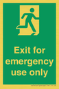 SB415: emergency exit only