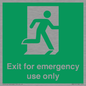 SB415: emergency exit only
