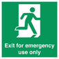 SB415: emergency exit only